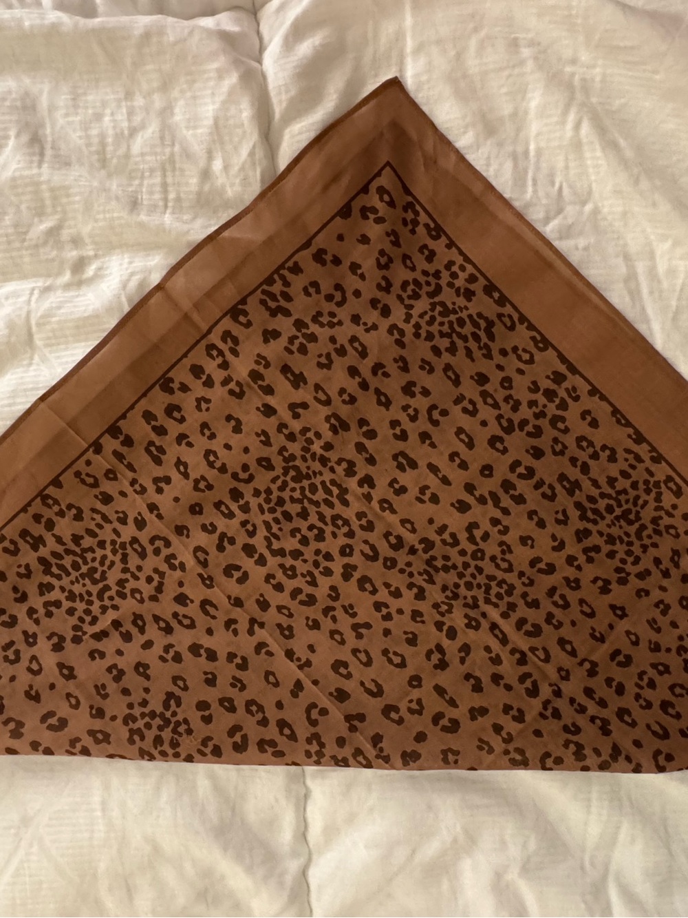 NWT Talbots Neckerchief in Cheetah
